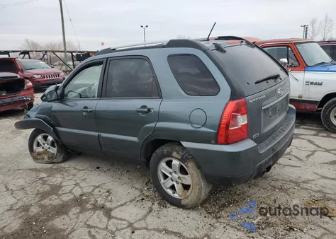 2009 Kia Sportage Lx from USA, damaged, VIN KNDJE723797634528